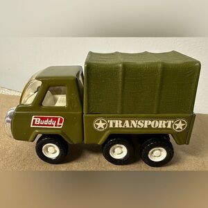 Vintage Buddy L Transport Military Truck Made in Japan